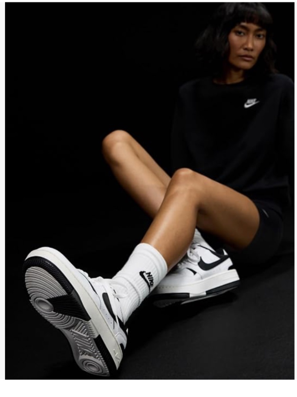 Wmns Gamma Force Women's Low Shoe White/black/summit White/iron Grey NWT SZ:6